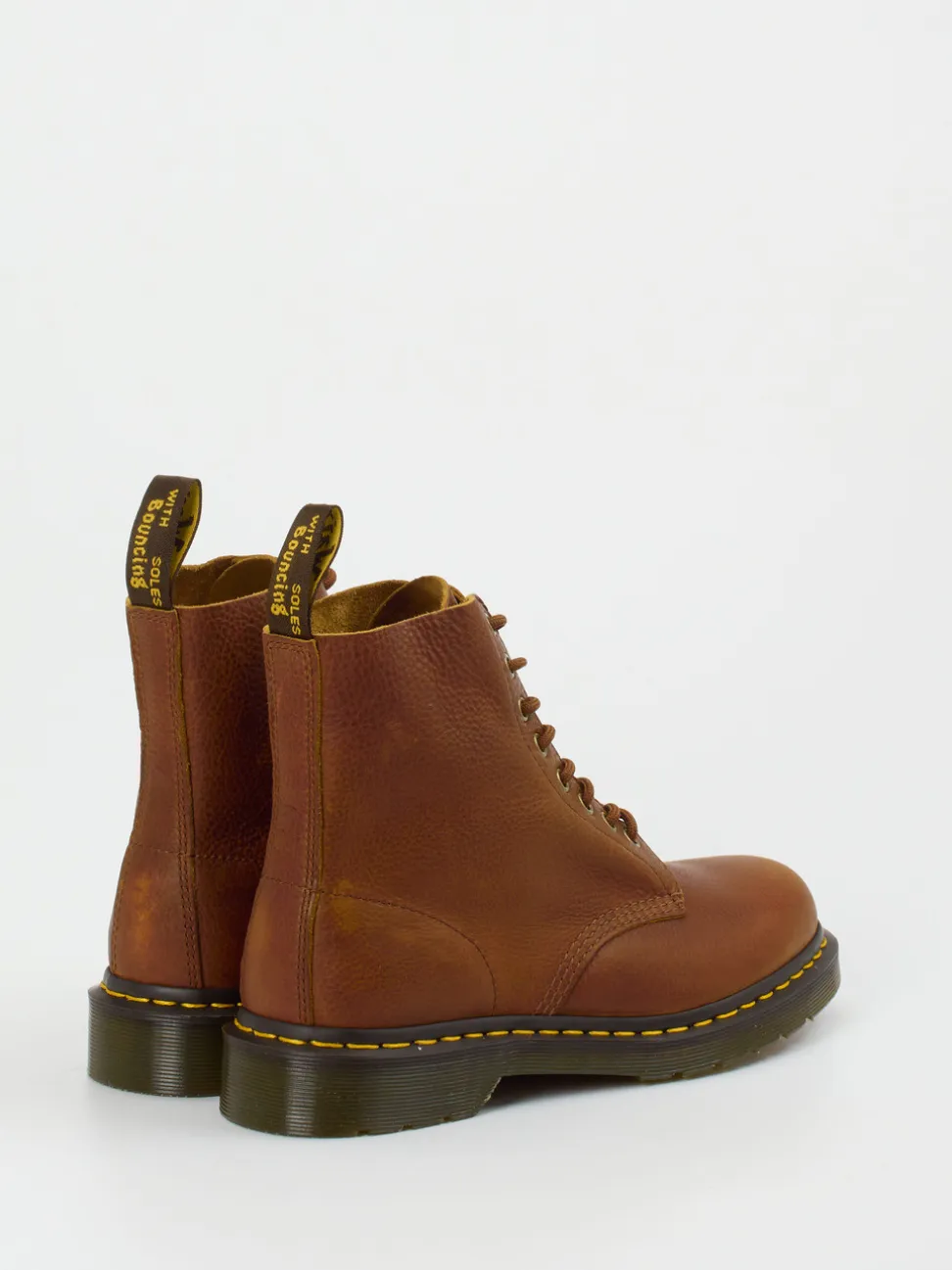 Dr. Martens – 8-Loch-Boots aus Kalbleder braun
