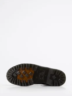 Dr. Martens – Plateau-Stiefelette aus Kalbleder Schwarz