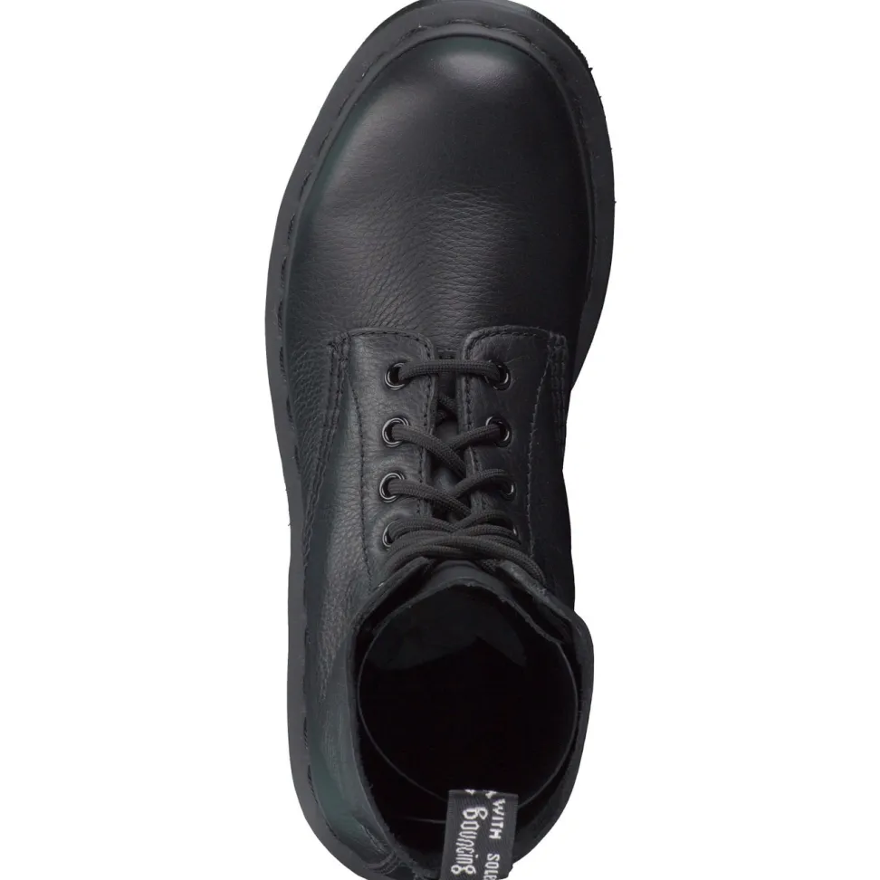 Dr. Martens – Schnürboots aus Kalbleder schwarz