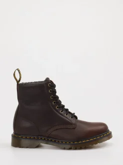 Dr. Martens – Schnürboots aus Leder in Braun