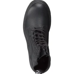 Dr. Martens – Schnürboots aus Kalbleder schwarz