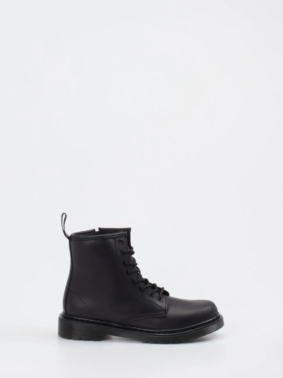 Dr. Martens – Schnürboots aus Glattleder schwarz