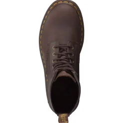 Dr. Martens – Schnürboots aus Fettleder dunkelbraun