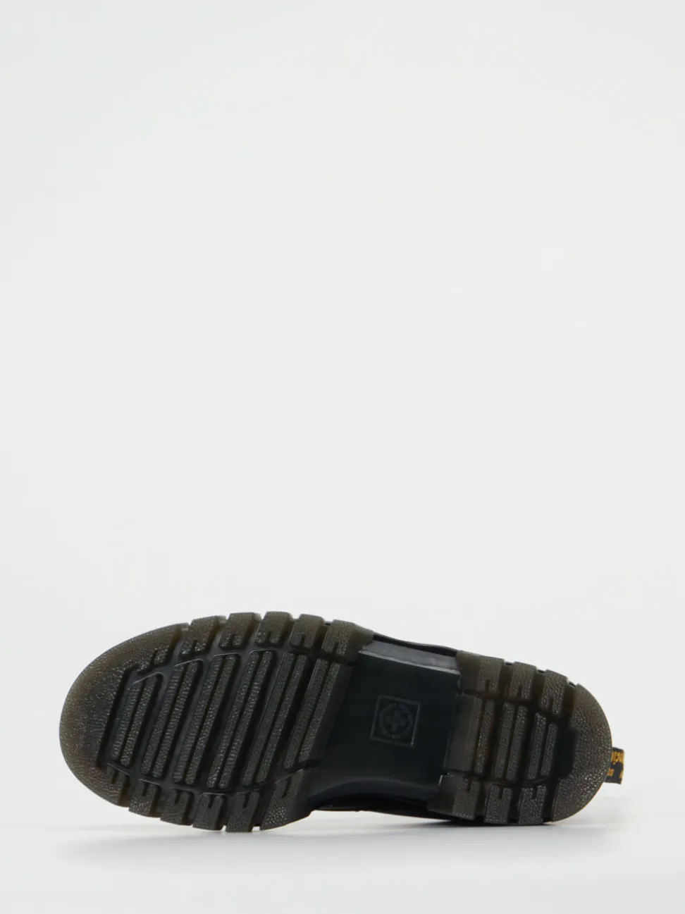 Dr. Martens – Schnürboots aus Kalbleder schwarz