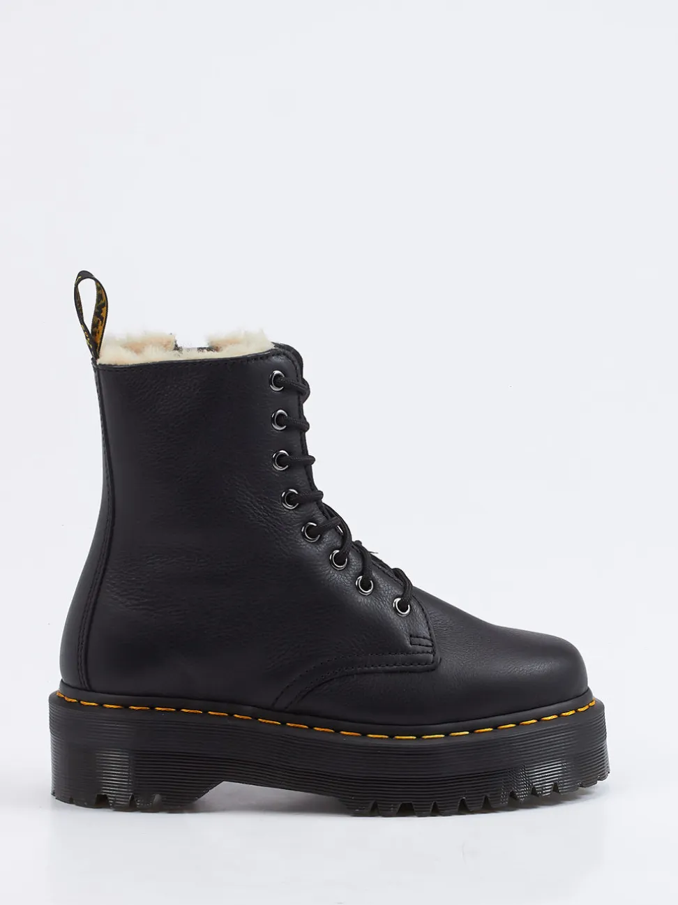 Dr. Martens – Stiefelette aus Kalbleder Schwarz