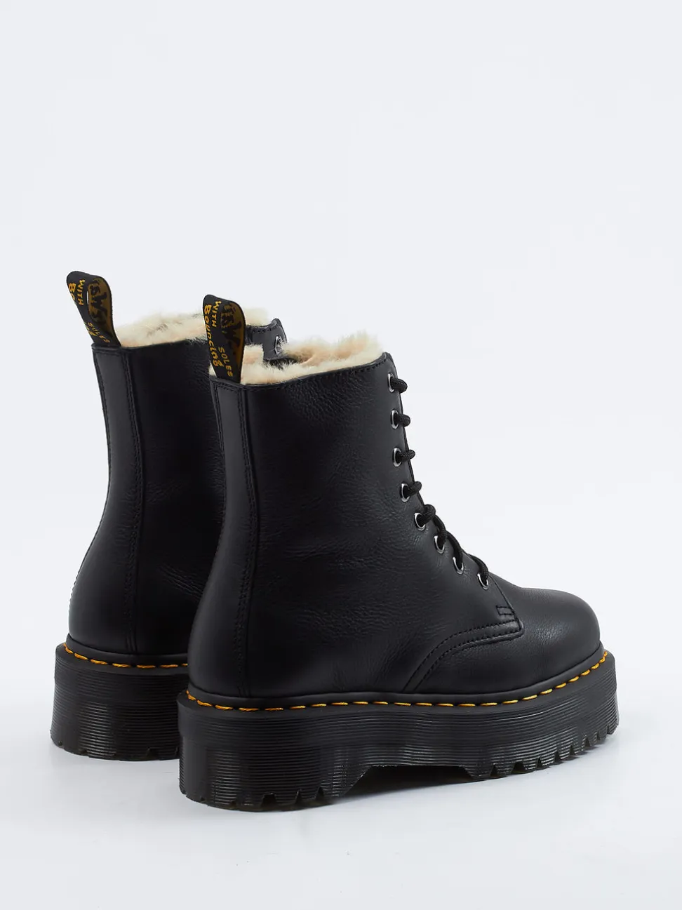 Dr. Martens – Stiefelette aus Kalbleder Schwarz