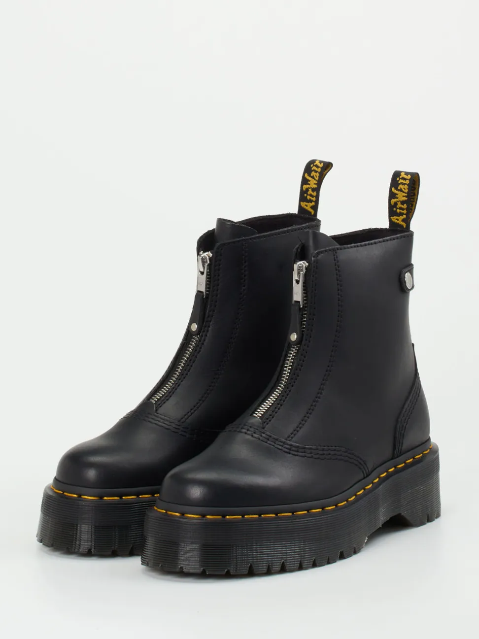 Dr. Martens – Stiefeletten aus Kalbleder Schwarz