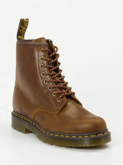 Dr. Martens – Worker Boots aus Fettleder braun