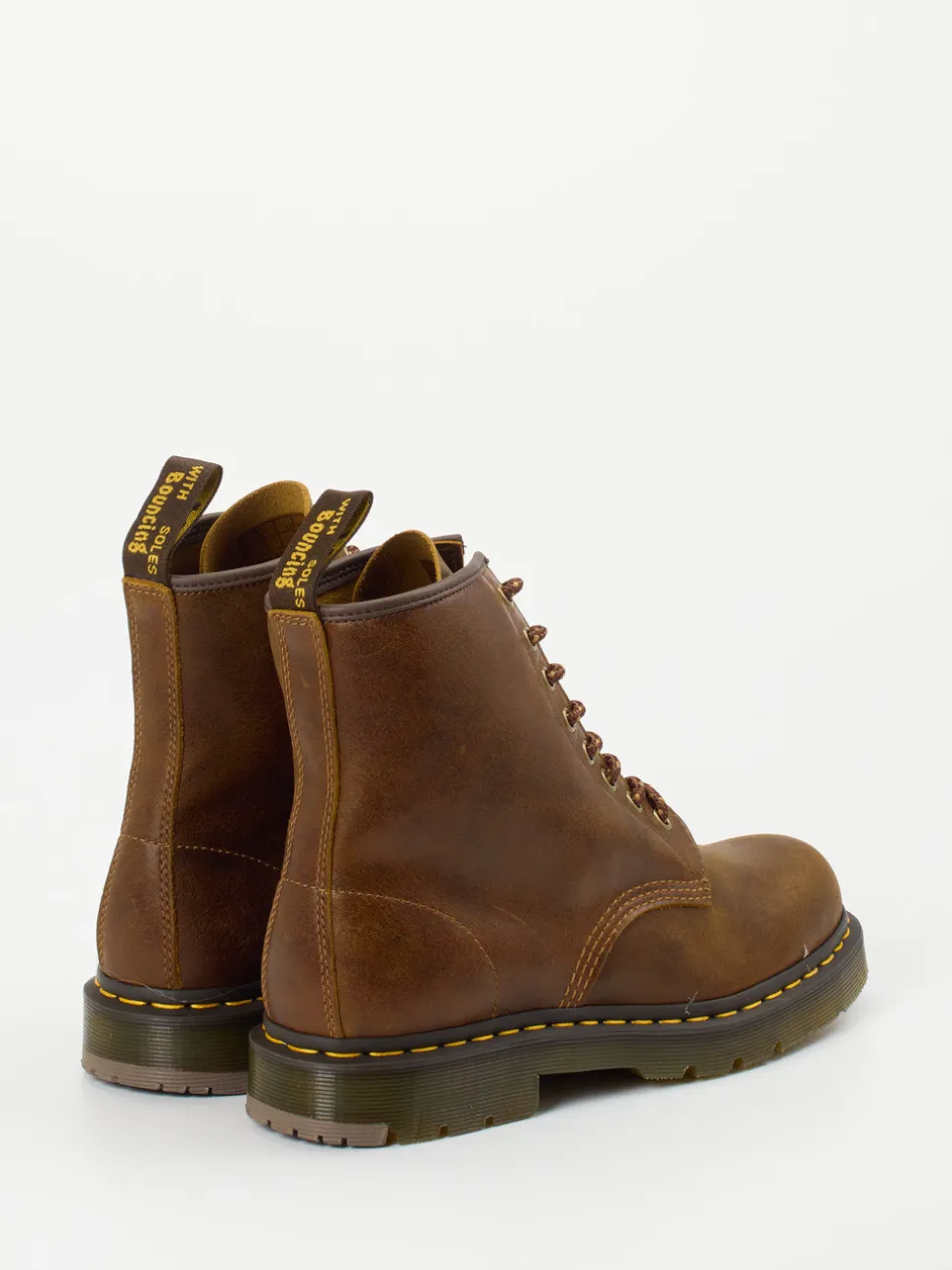 Dr. Martens – Worker Boots aus Fettleder braun