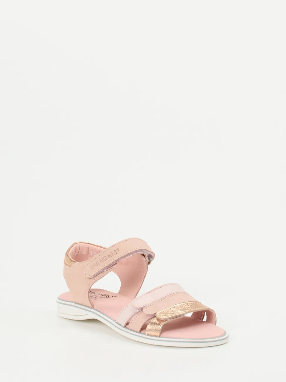 Däumling – Klettsandale aus Kalbleder in Rosa