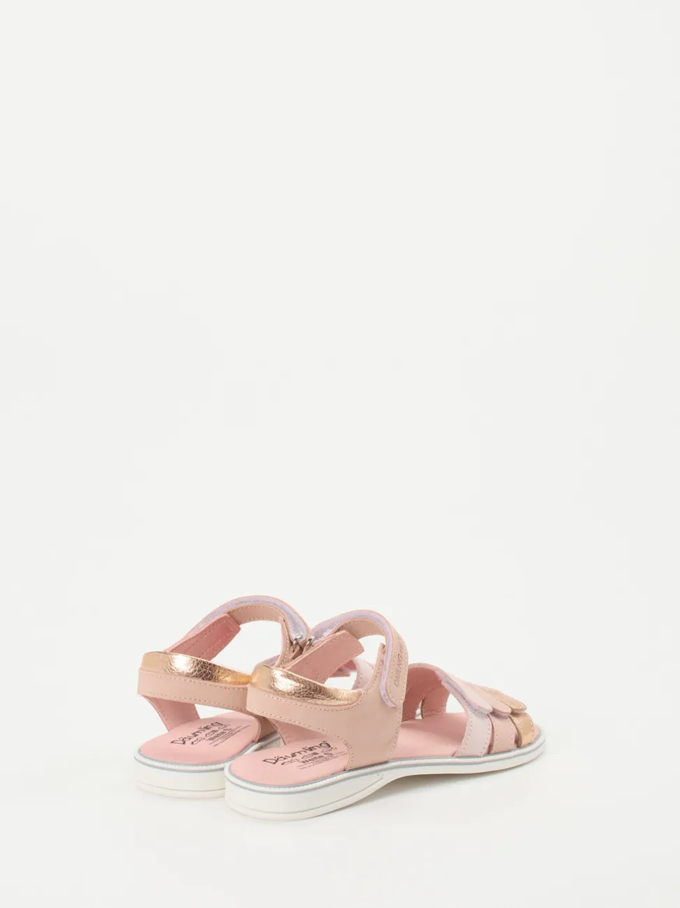 Däumling – Klettsandale aus Kalbleder in Rosa