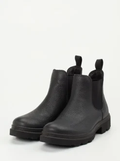 Ecco – Chelsea Boots aus Kalbleder Schwarz
