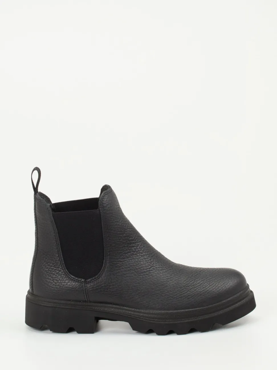 Ecco – Chelsea Boots aus Kalbleder Schwarz