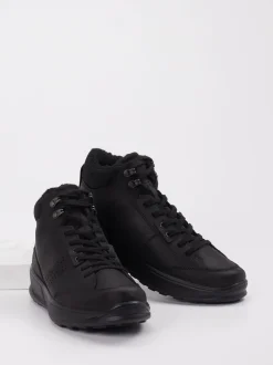 Ecco – Herren-Winterboot aus Nubukleder schwarz