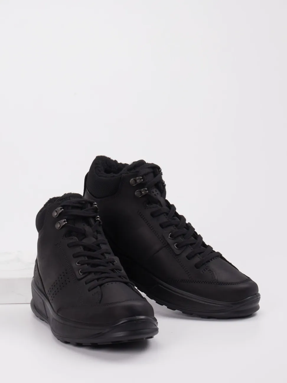 Ecco – Herren-Winterboot aus Nubukleder schwarz