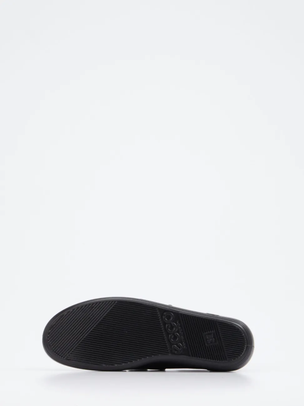 Ecco – Klettschuhe aus Kalbleder schwarz