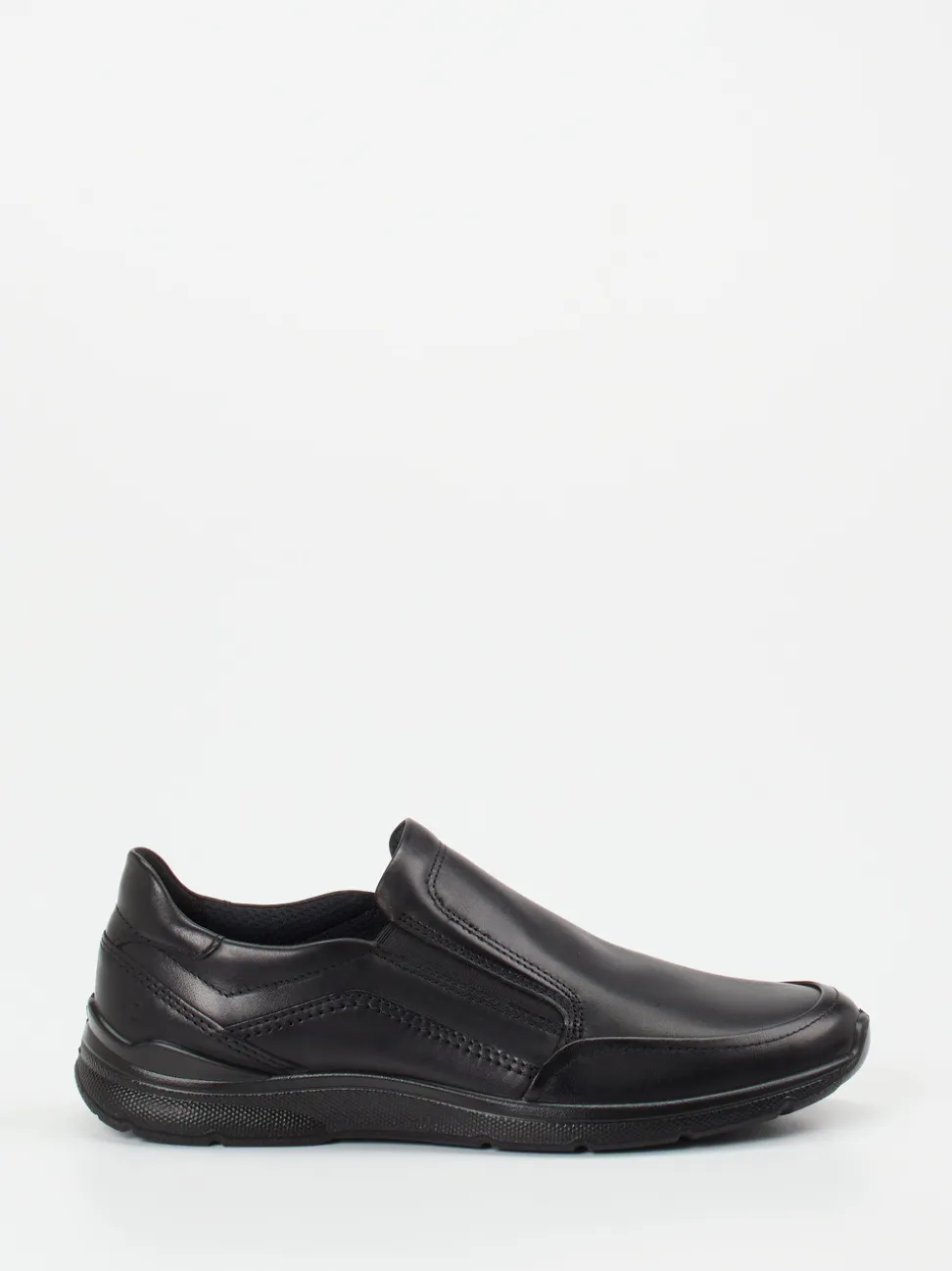 Ecco – Komfort-Slipper aus Kalbleder schwarz