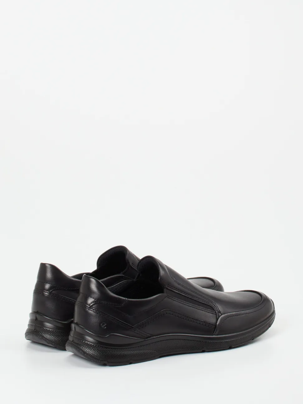 Ecco – Komfort-Slipper aus Kalbleder schwarz