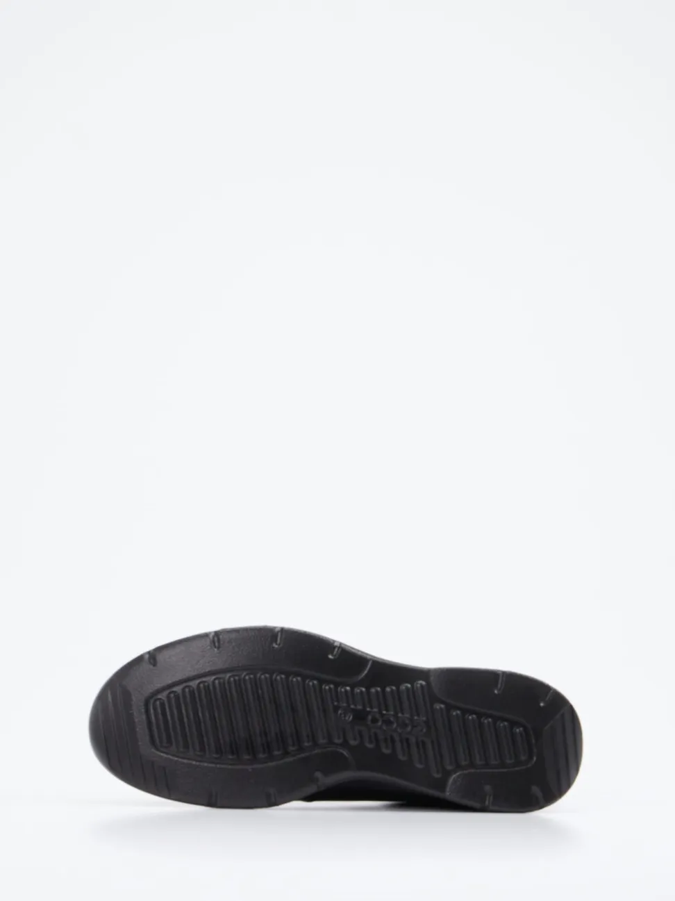 Ecco – Komfort-Sneaker aus Kalbleder schwarz