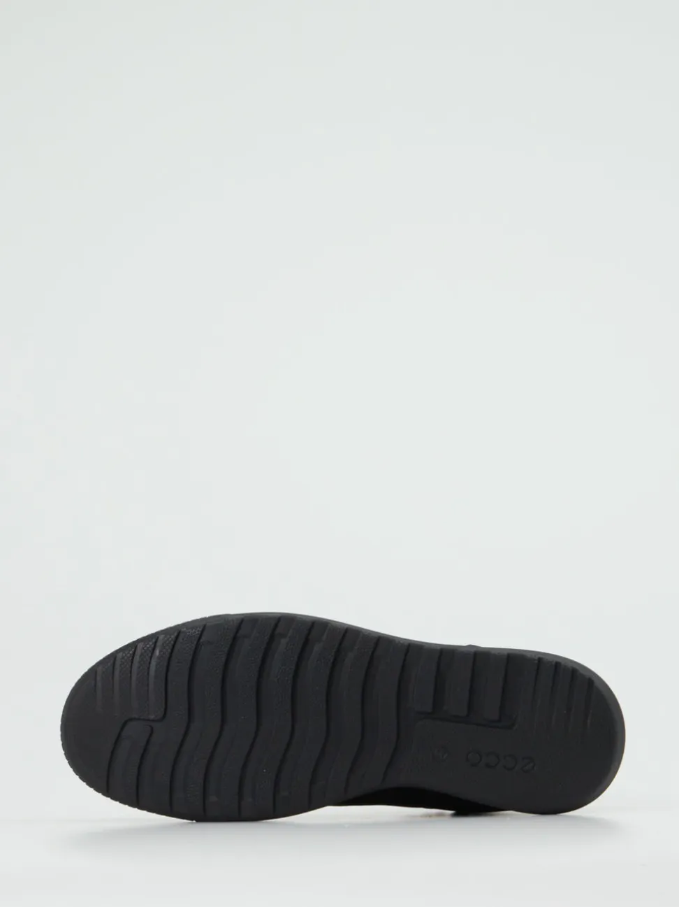 Ecco – Outdoor-Boots aus Nubukleder und Mesh Schwarz