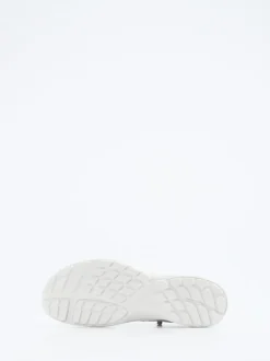 Ecco – Outdoor-Sneaker aus Textil in Hellgrau