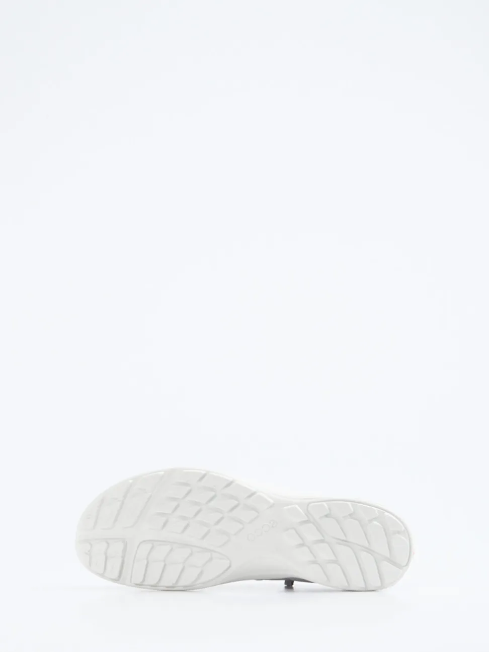 Ecco – Outdoor-Sneaker aus Textil in Hellgrau