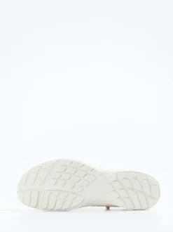 Ecco – Outdoor-Sneaker aus Mesh und Synthetik beige
