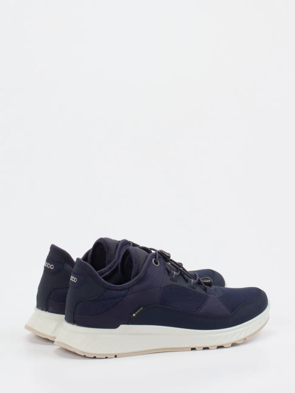 Ecco – Outdoor-Sneaker aus Mesh und Synthetik Dunkelblau