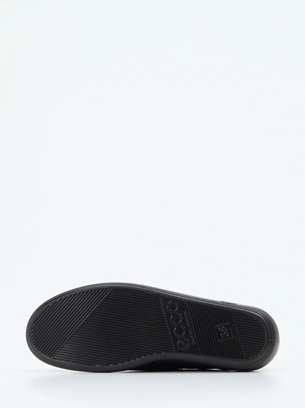 Ecco – Schnürschuh aus Kalbleder schwarz