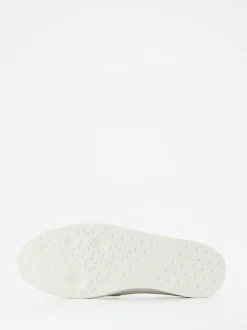 Ecco – Slip-On Sneaker aus Kalbleder Offwhite