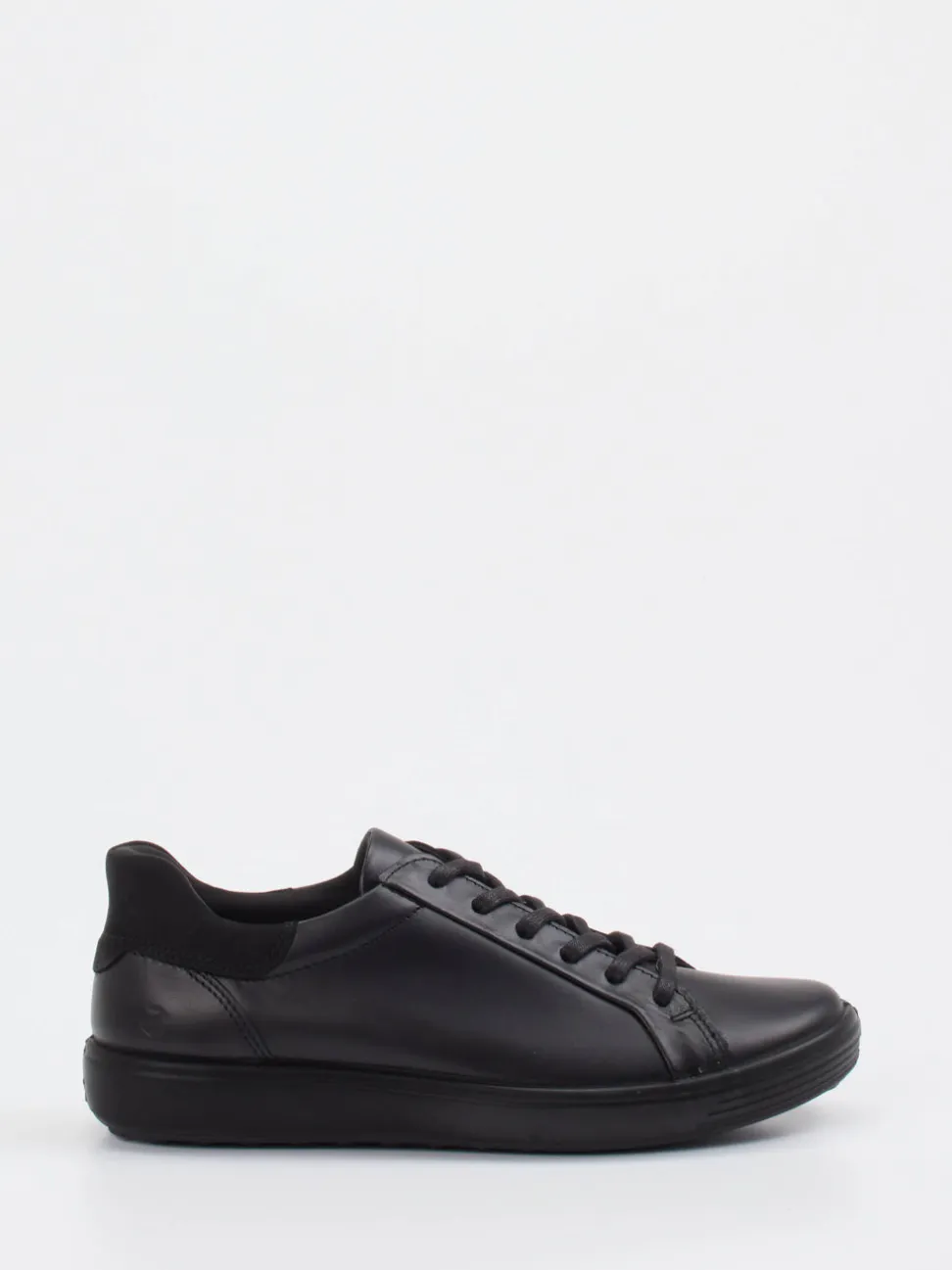 Ecco – Sneaker aus Kalbleder in Schwarz