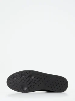 Ecco – Sneaker aus Kalbleder in Schwarz