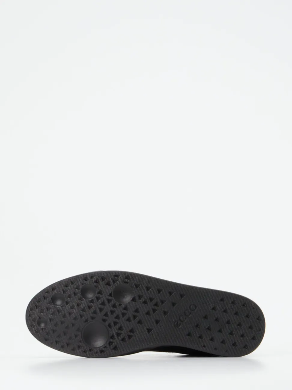 Ecco – Sneaker aus Kalbleder in Schwarz