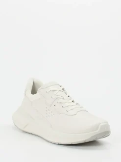Ecco – Sneaker aus Kalbleder in Off-White