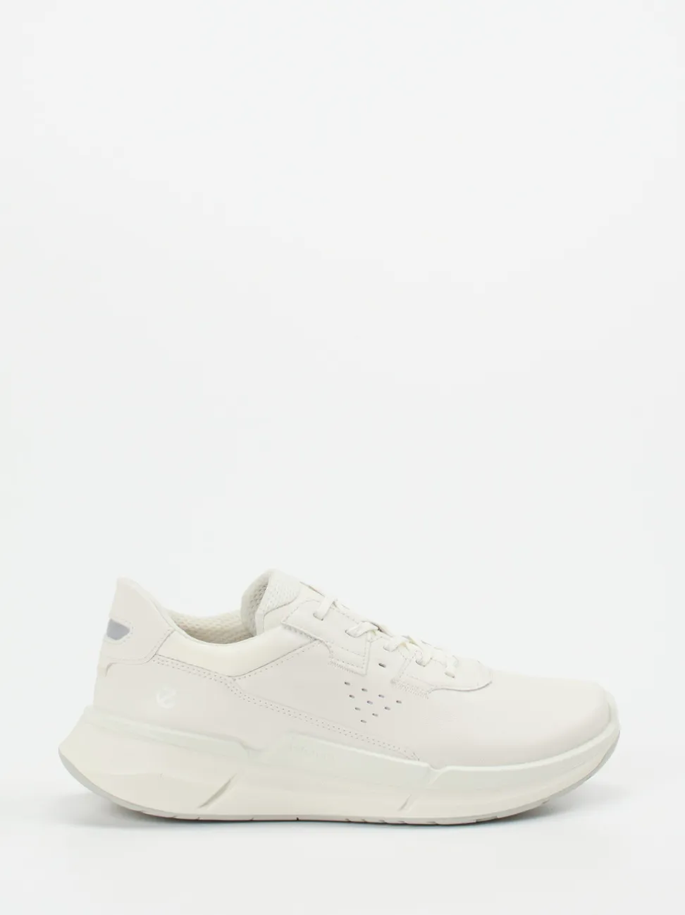 Ecco – Sneaker aus Kalbleder in Off-White