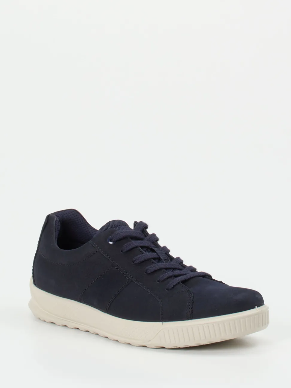 Ecco – Sneaker aus Nubukleder Dunkelblau