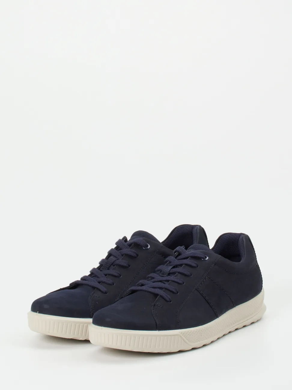 Ecco – Sneaker aus Nubukleder Dunkelblau