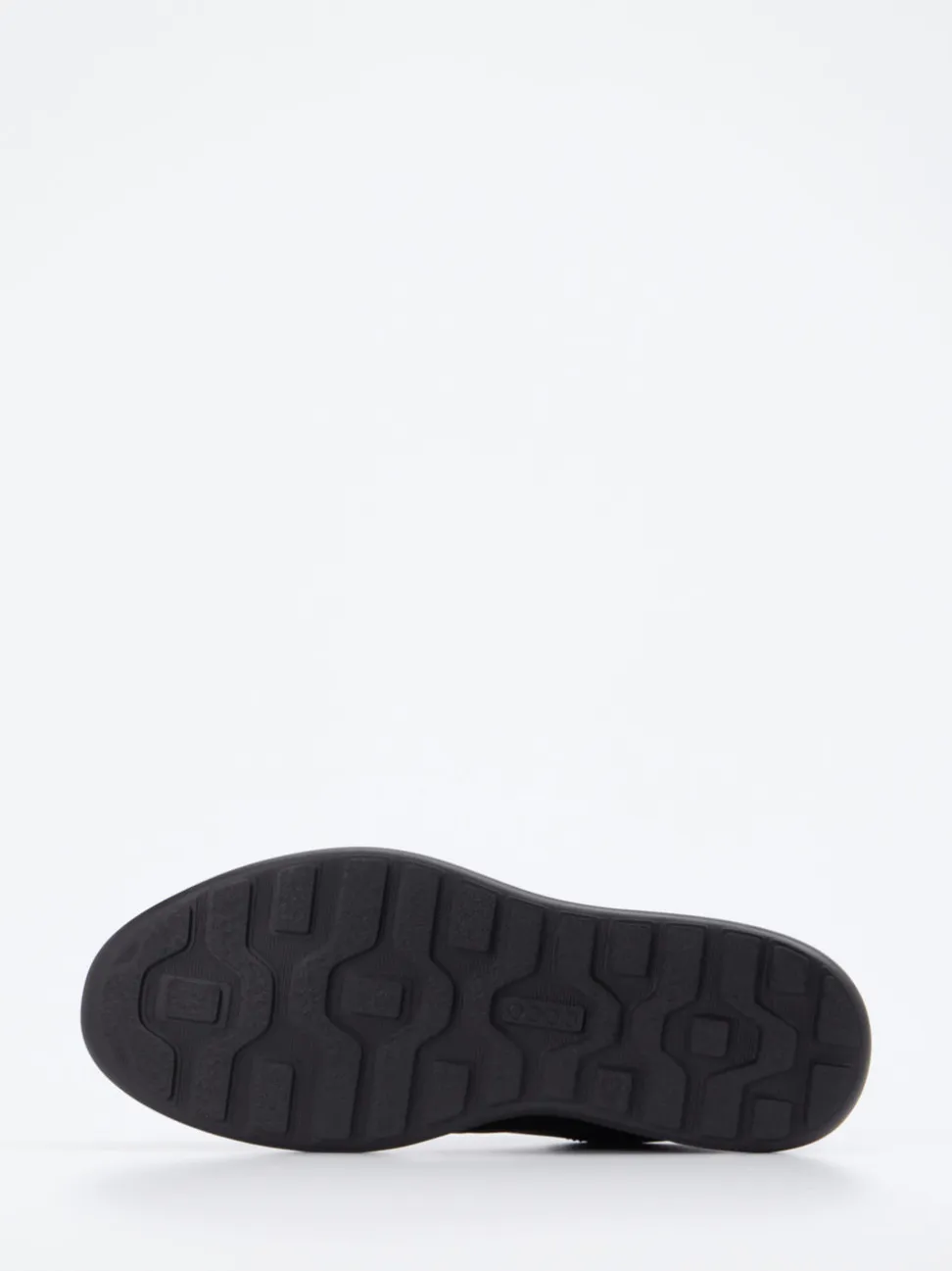 Ecco – Sneaker aus Nubukleder schwarz