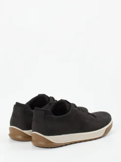 Ecco – Sneaker aus Nubukleder Schwarz