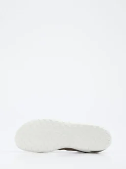 Ecco – Sneaker aus Nubukleder in Taupe