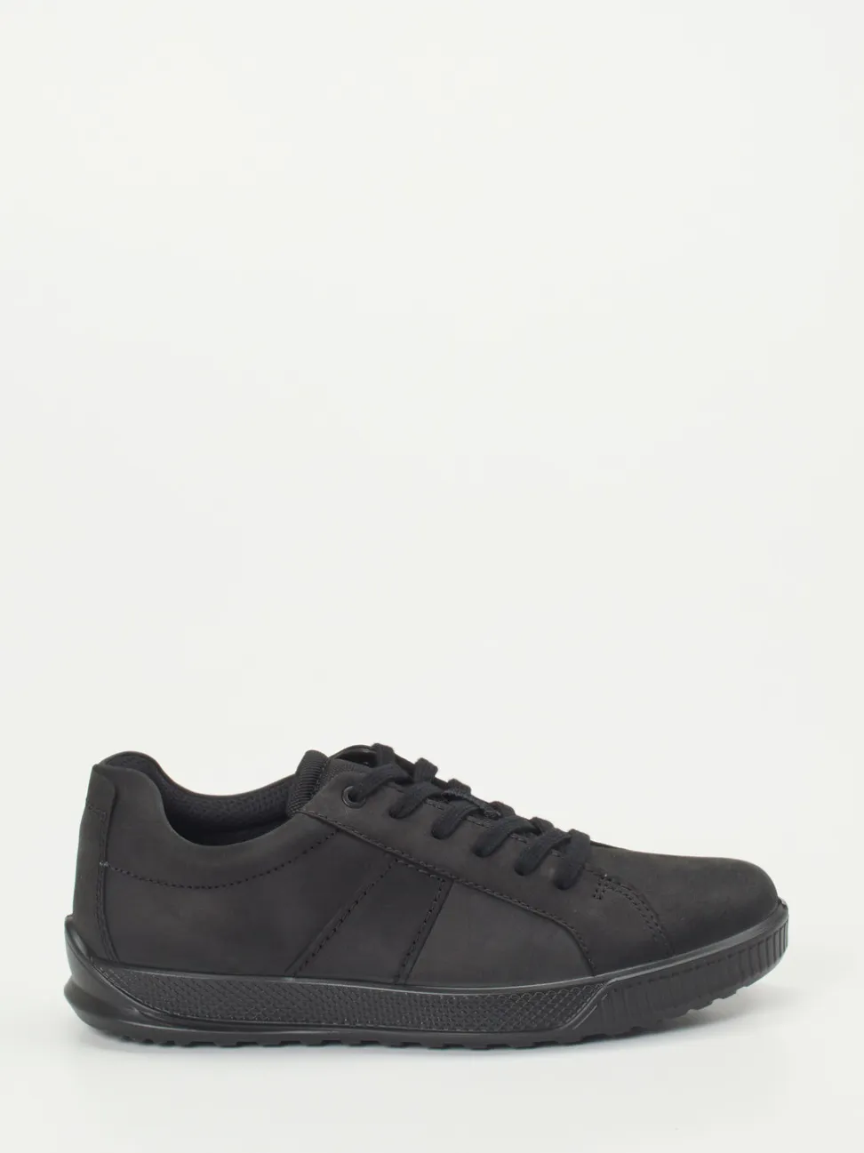 Ecco – Sneaker aus Nubukleder Schwarz