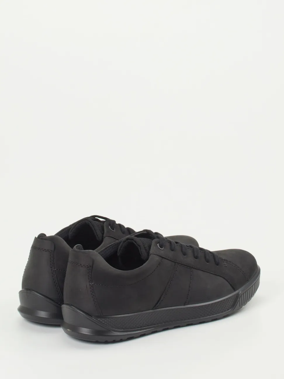 Ecco – Sneaker aus Nubukleder Schwarz
