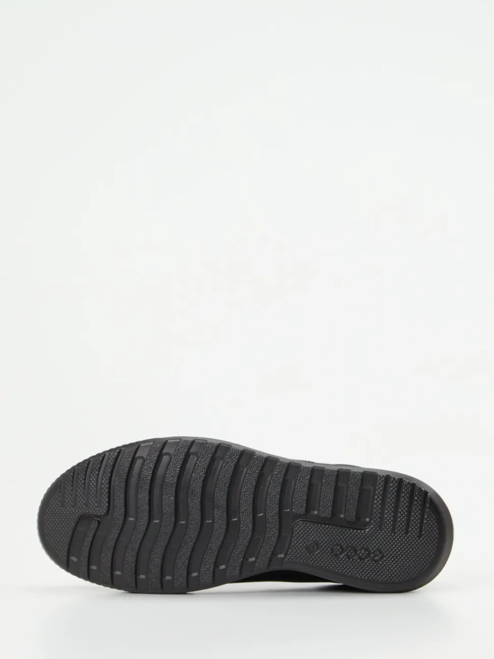 Ecco – Sneaker aus Nubukleder Schwarz