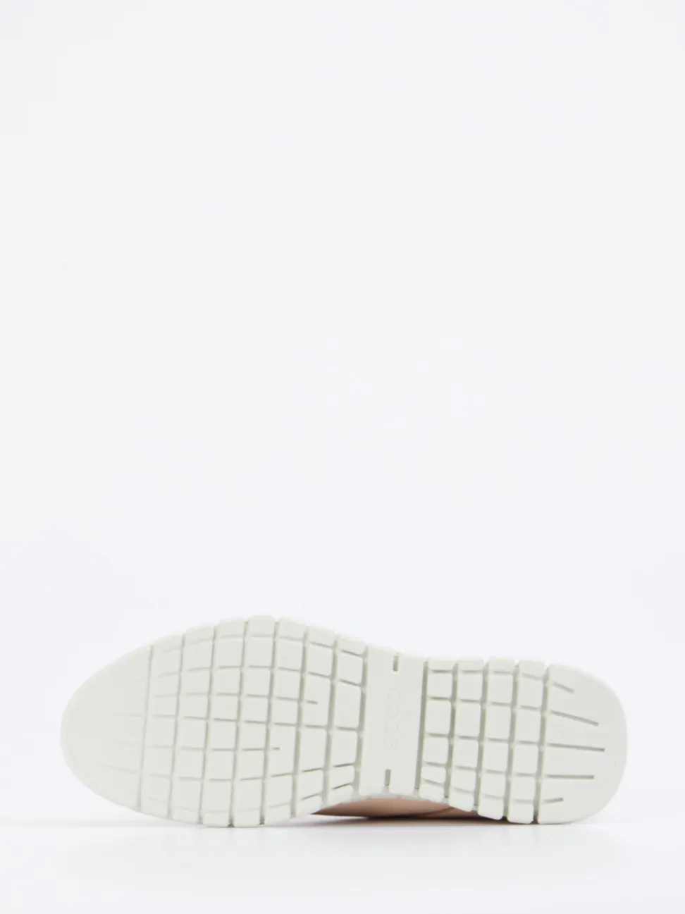 Ecco – Sneaker aus Nubukleder in Cremerosa
