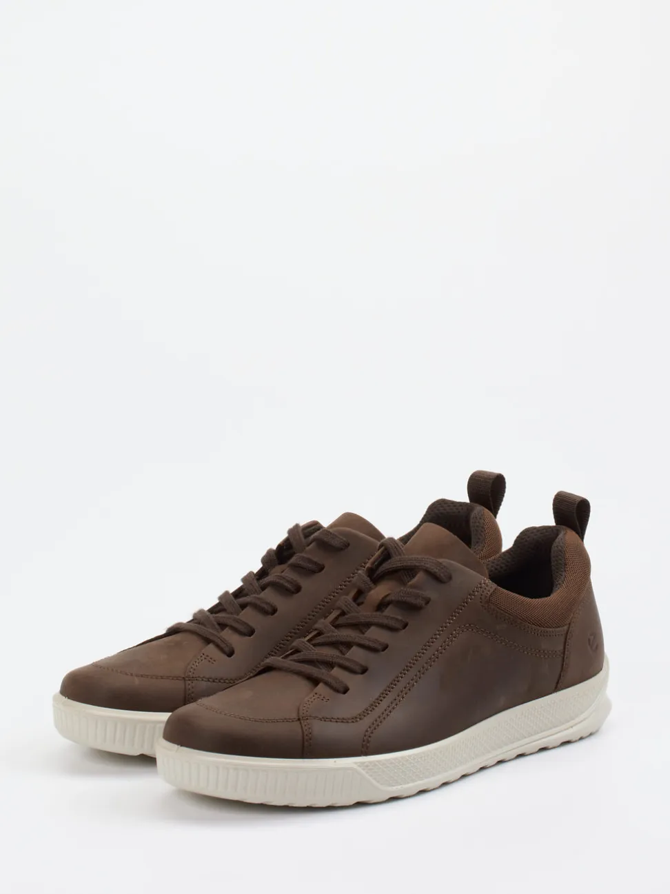 Ecco – Sneaker aus Nubukleder in Braun