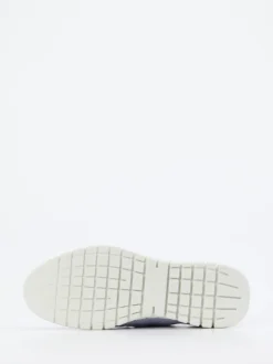 Ecco – Sneaker aus Textil in Pastellblau