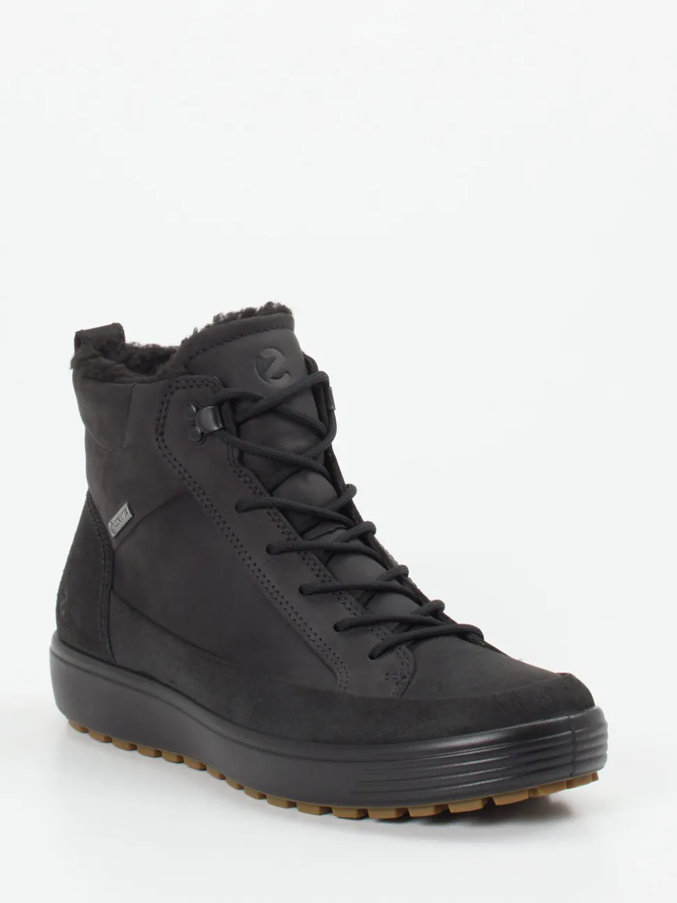Ecco – Stiefeletten aus Nubukleder Schwarz