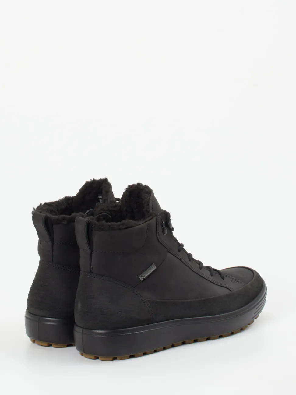 Ecco – Stiefeletten aus Nubukleder Schwarz