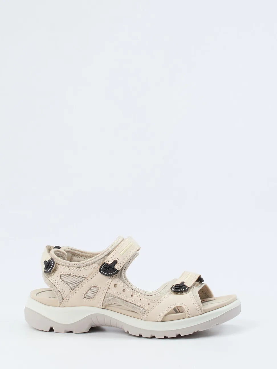 Ecco – Trekkingsandale aus Nubukleder Beige