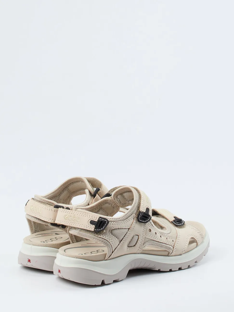 Ecco – Trekkingsandale aus Nubukleder Beige